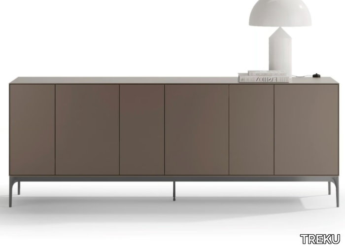 LAUKI 143 - Wooden sideboard with doors _ TREKU