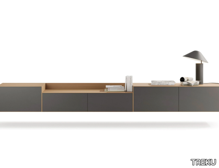 LAUKI 135 - Low TV cabinet _ TREKU