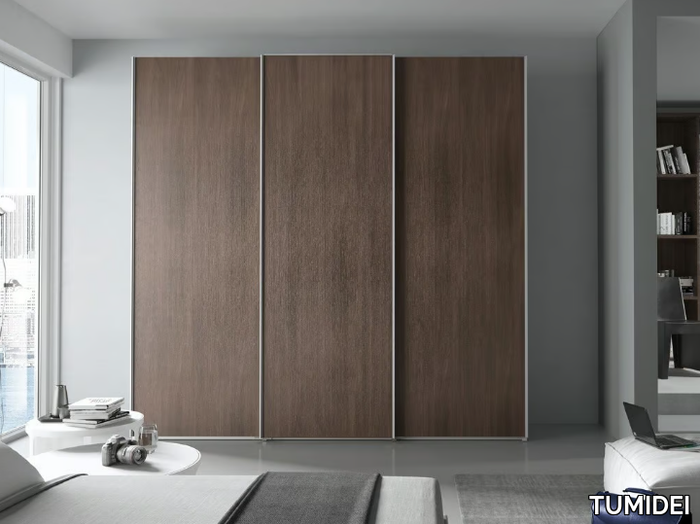 CONFIGURATION 387 - Wardrobe with sliding doors _ TUMIDEI