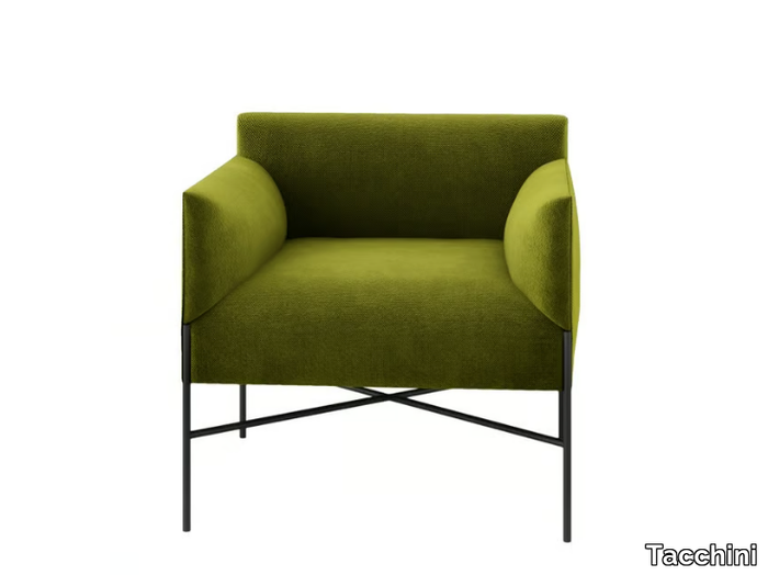 CHILL-OUT - Fabric armchair with armrests _ Tacchini