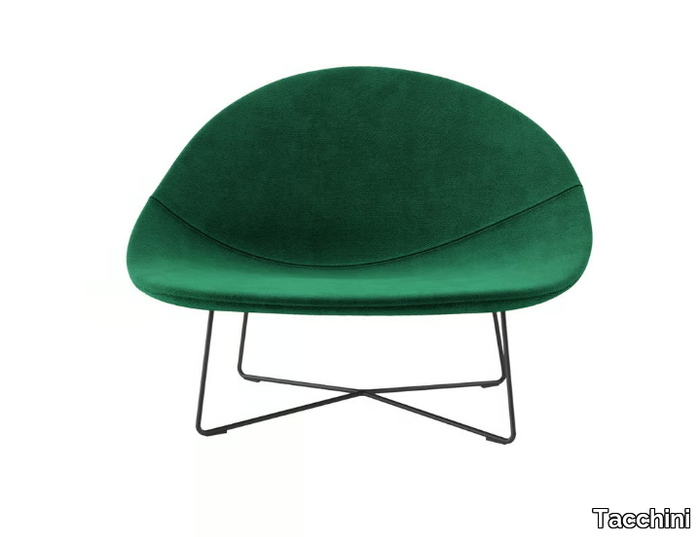 ISOLA - Fabric armchair _ Tacchini