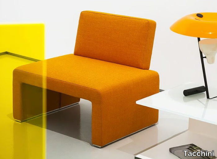 LABANCA - Fabric armchair _ Tacchini