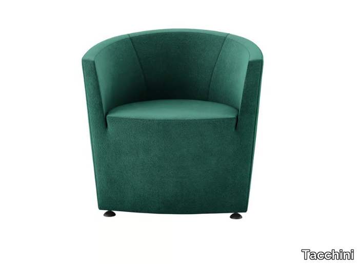 PARENTESI - Fabric easy chair with armrests _ Tacchini