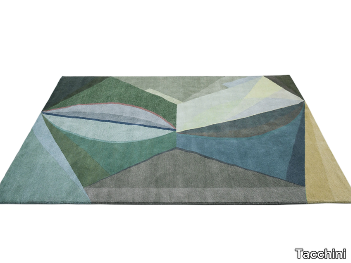 NARCISO - Rectangular handmade wool rug _ Tacchini