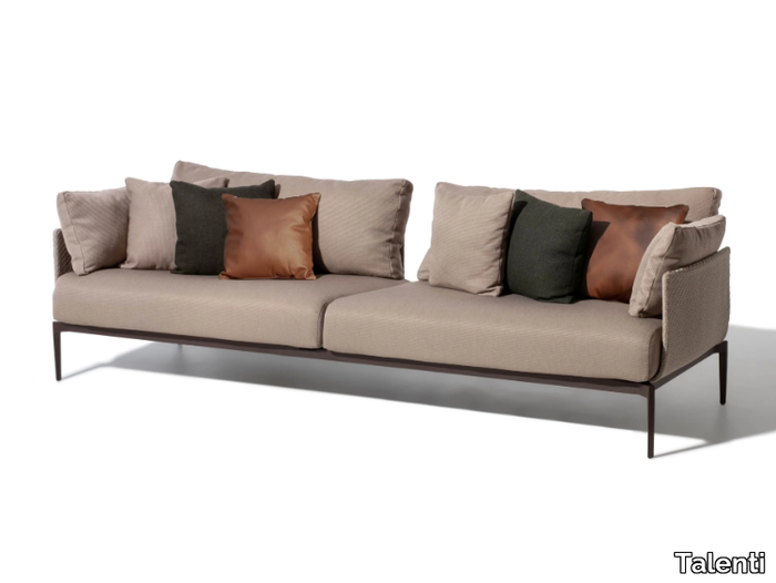 LEAF - 3 seater fabric garden sofa _ Talenti