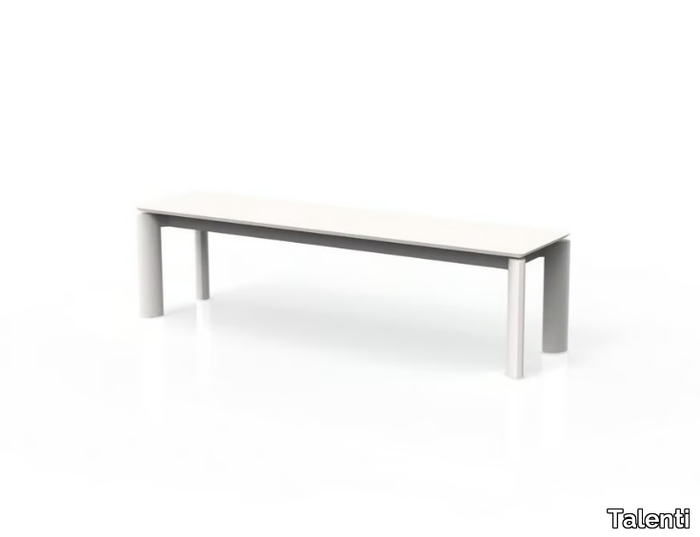 MILO - Aluminium garden bench _ Talenti