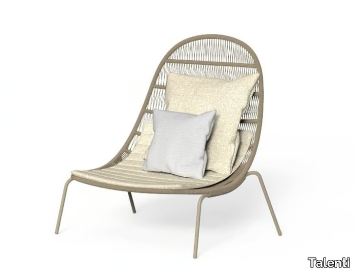 PANAMA - Rope garden armchair _ Talenti