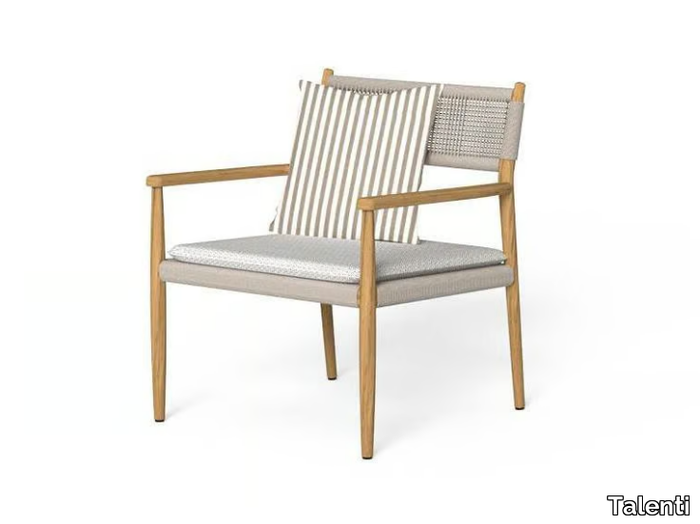 DOLCEVITA - Garden teak easy chair _ Talenti