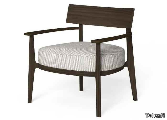 EVER - Rosewood garden armchair with armrests _ Talenti