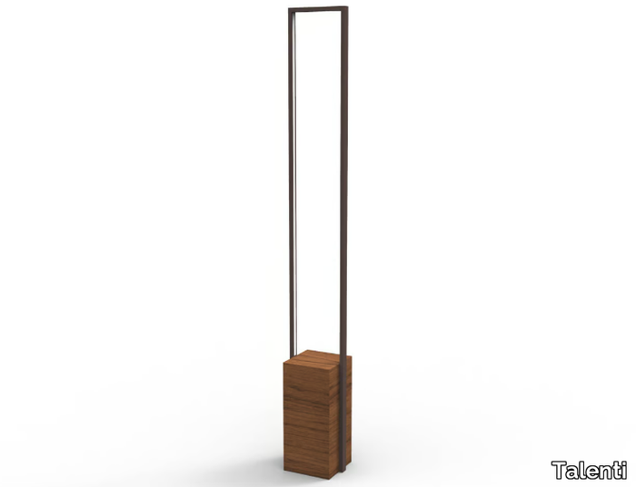 CASILDA - LED iroko floor lamp _ Talenti