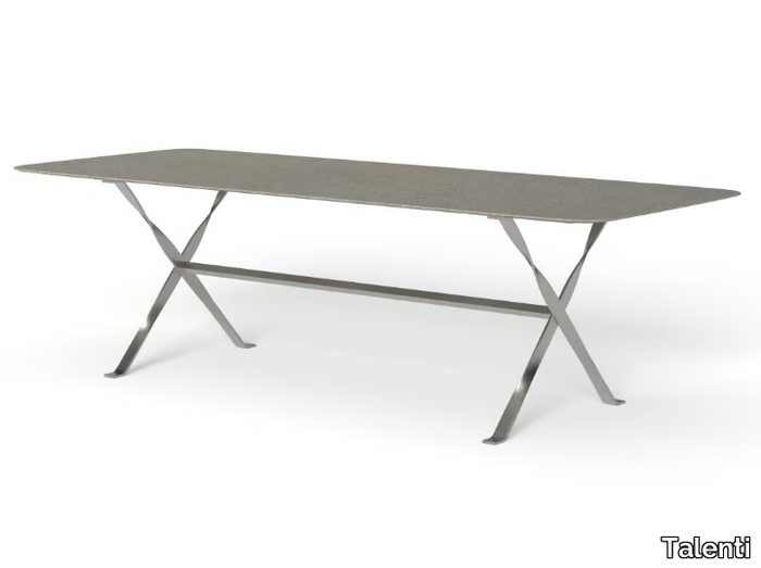 GEORGE - Rectangular garden table _ Talenti