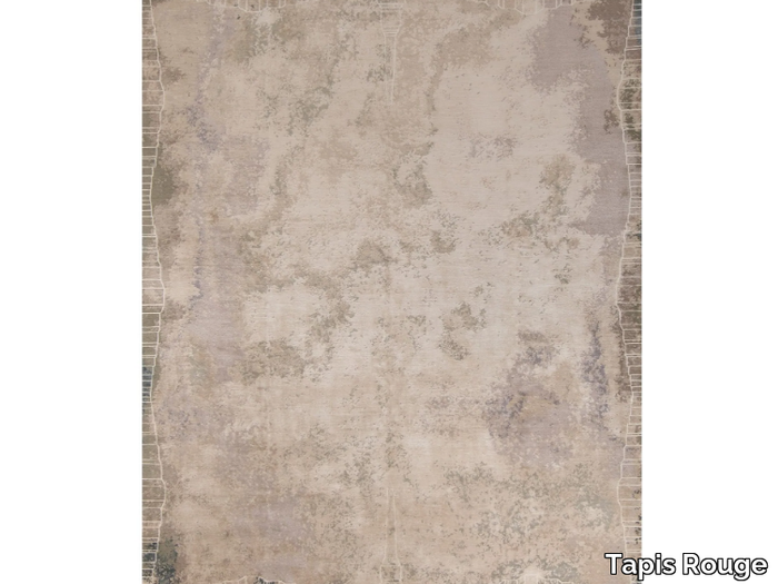 ROMA CAMOUFLAGE - Rectangular handmade rug _ Tapis Rouge