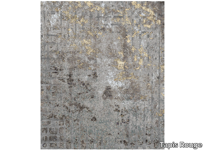 MERU NORTH - Rectangular handmade rug _ Tapis Rouge