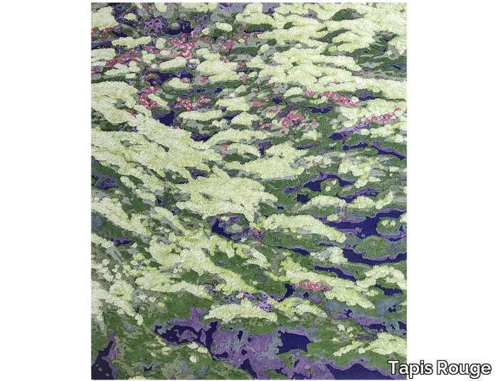 MYSTERIOUS MOSS - Rectangular Hand-tufted rug _ Tapis Rouge