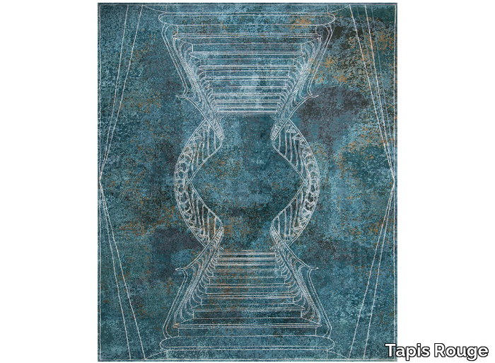 NAPOLI SMERALDO - Rectangular handmade rug _ Tapis Rouge