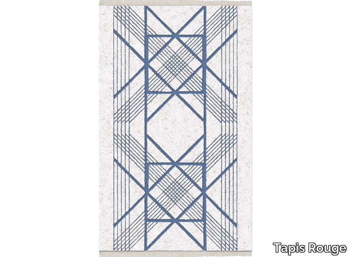 BALI COAST - Rectangular handmade wool rug _ Tapis Rouge