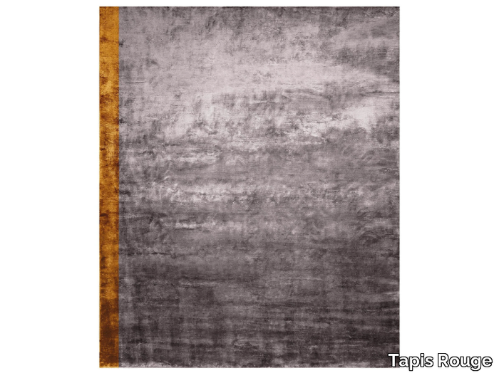 COLOR BLOCK PURPLE - Rectangular handmade rug _ Tapis Rouge