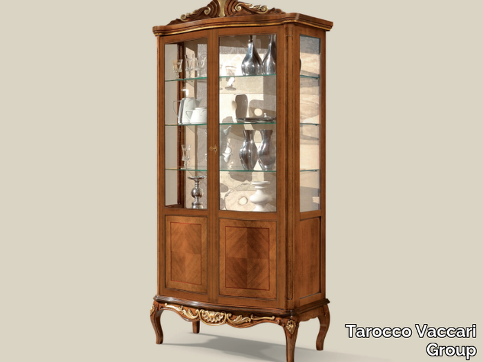 1214 - Wooden display cabinet _ Tarocco Vaccari Group