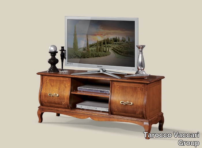 1690 - Wooden TV cabinet with drawers _ Tarocco Vaccari Group