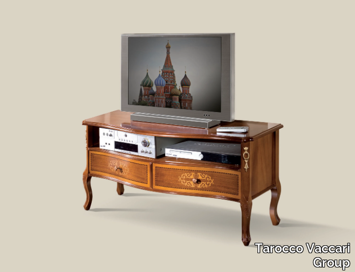 4323 - Wooden TV cabinet with drawers _ Tarocco Vaccari Group