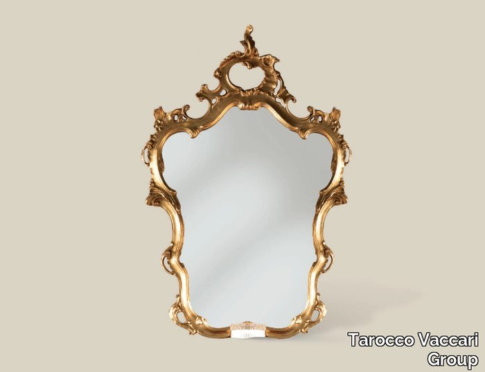 5128 - Framed wooden mirror _ Tarocco Vaccari Group