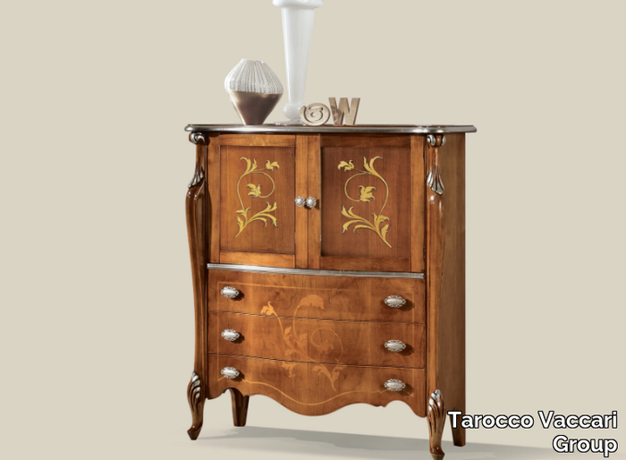 5461/P - Wooden highboard with doors and drawers _ Tarocco Vaccari Group