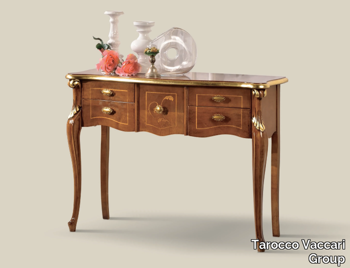 5462 - Wooden console table with drawers _ Tarocco Vaccari Group