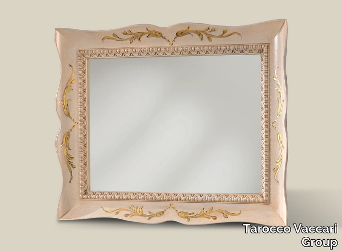 5468 - Framed wooden mirror _ Tarocco Vaccari Group