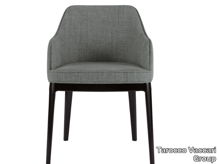 UN44-T - Fabric chair with armrests _ Tarocco Vaccari Group