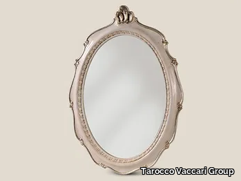 5475 - Framed oval wooden mirror _ Tarocco Vaccari Group