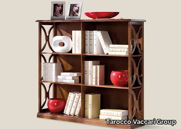 2922 - Open wooden bookcase _ Tarocco Vaccari Group