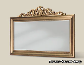 SP6310 - Framed rectangular wooden mirror _ Tarocco Vaccari Group