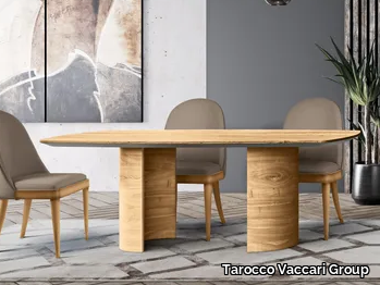 UN4840-200 - Barrel-shaped wooden table _ Tarocco Vaccari Group