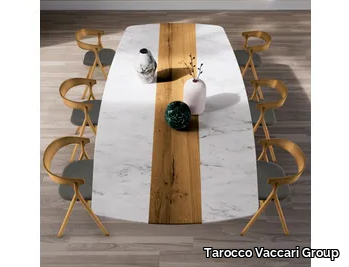 UN4860-220 - Barrel-shaped wooden table _ Tarocco Vaccari Group