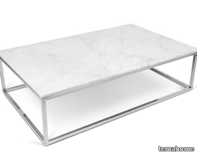 PRAIRIE - Rectangular marble coffee table _ temahome