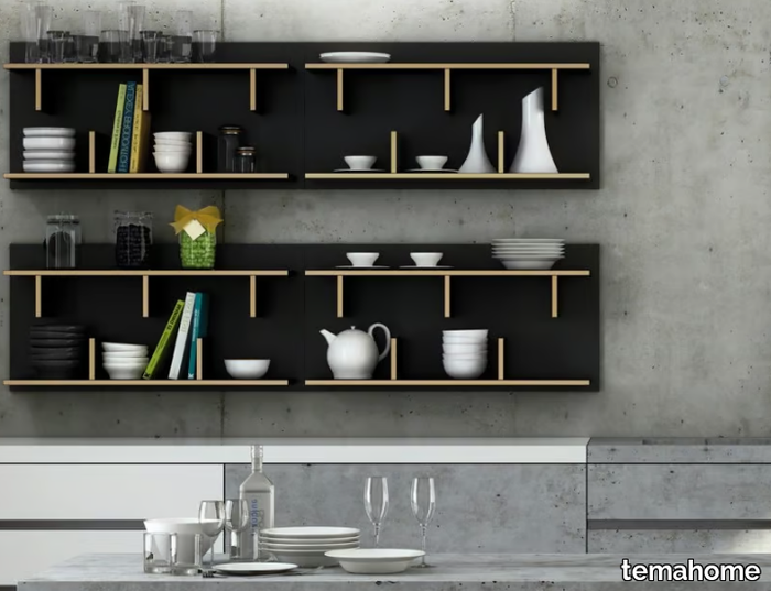 BERN - Chipboard wall shelf _ temahome