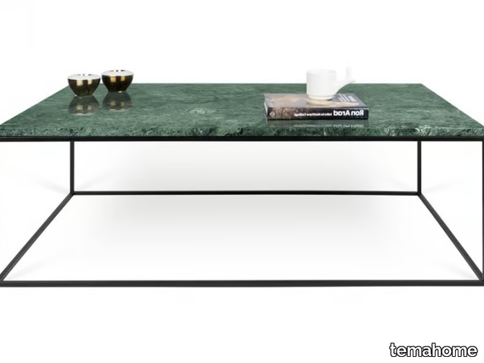 GLEAM - Rectangular marble coffee table _ temahome