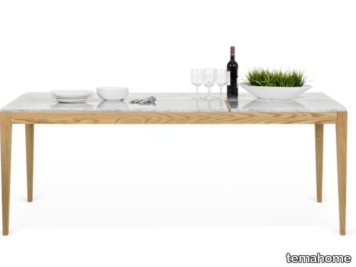 UTILE - Carrara marble dining table _ temahome