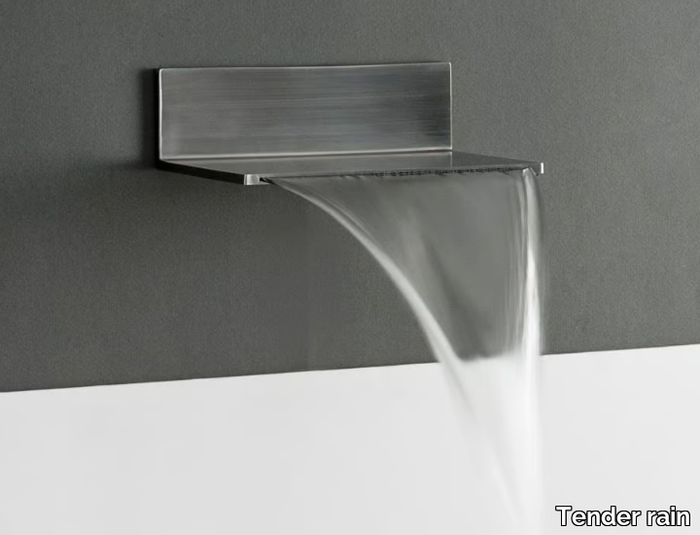 MINI ESTANTE - Wall-mounted stainless steel waterfall spout _ Tender rain