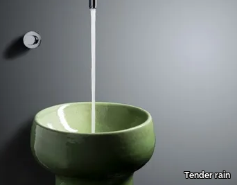 Ceiling spout - Ceiling-mounted brass sink spout _ Tender rain