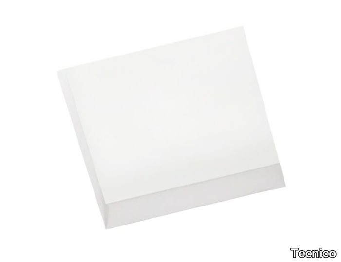 ATTICA GLASS - Recessed square plaster spotlight for false ceiling _ Tecnico