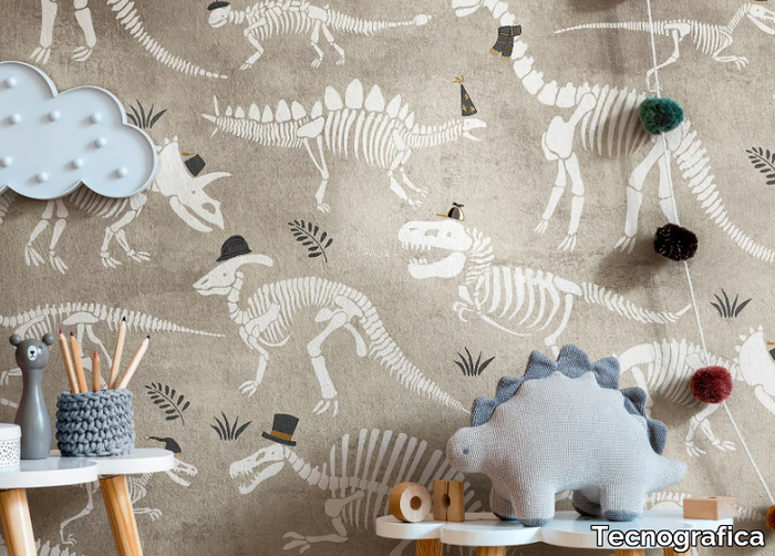 DINO - Landscape nonwoven wallpaper _ Tecnografica