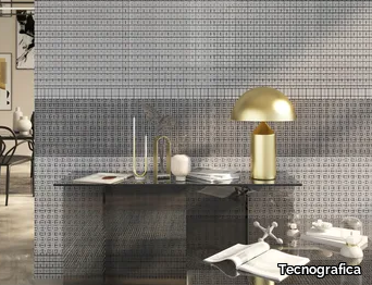 DIGITAL TAPESTRY - Motif nonwoven wallpaper _ Tecnografica