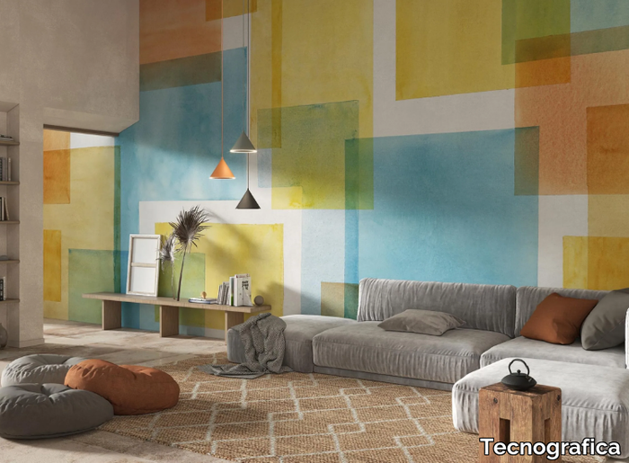 ITTEN - Geometric wallpaper _ Tecnografica