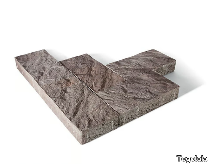 FLORENTIA ROCKSTONE - Concrete paving block _ Tegolaia