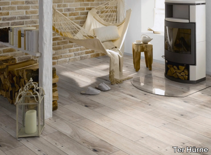 F09 OAK HORIZON GREY - Laminate flooring with wood effect _ Ter Hürne