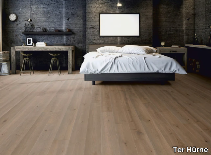 L04 OAK TERRA BROWN - 3 layers oak parquet _ Ter Hürne