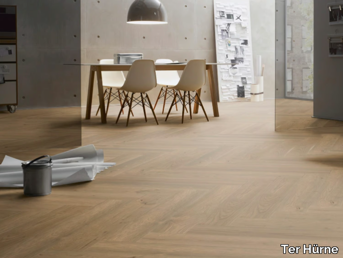 M11 OAK TERRA BROWN - 3 layers oak parquet _ Ter Hürne