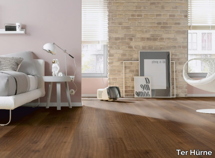 N05 OAK UNIQUE VELVET BROWN - 3 layers oak parquet _ Ter Hürne