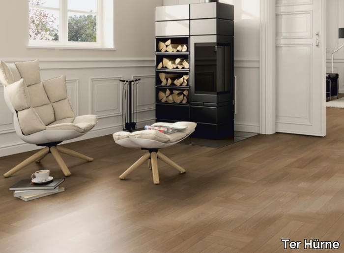 P04 OAK TERRA BROWN - 3 layers oak parquet _ Ter Hürne